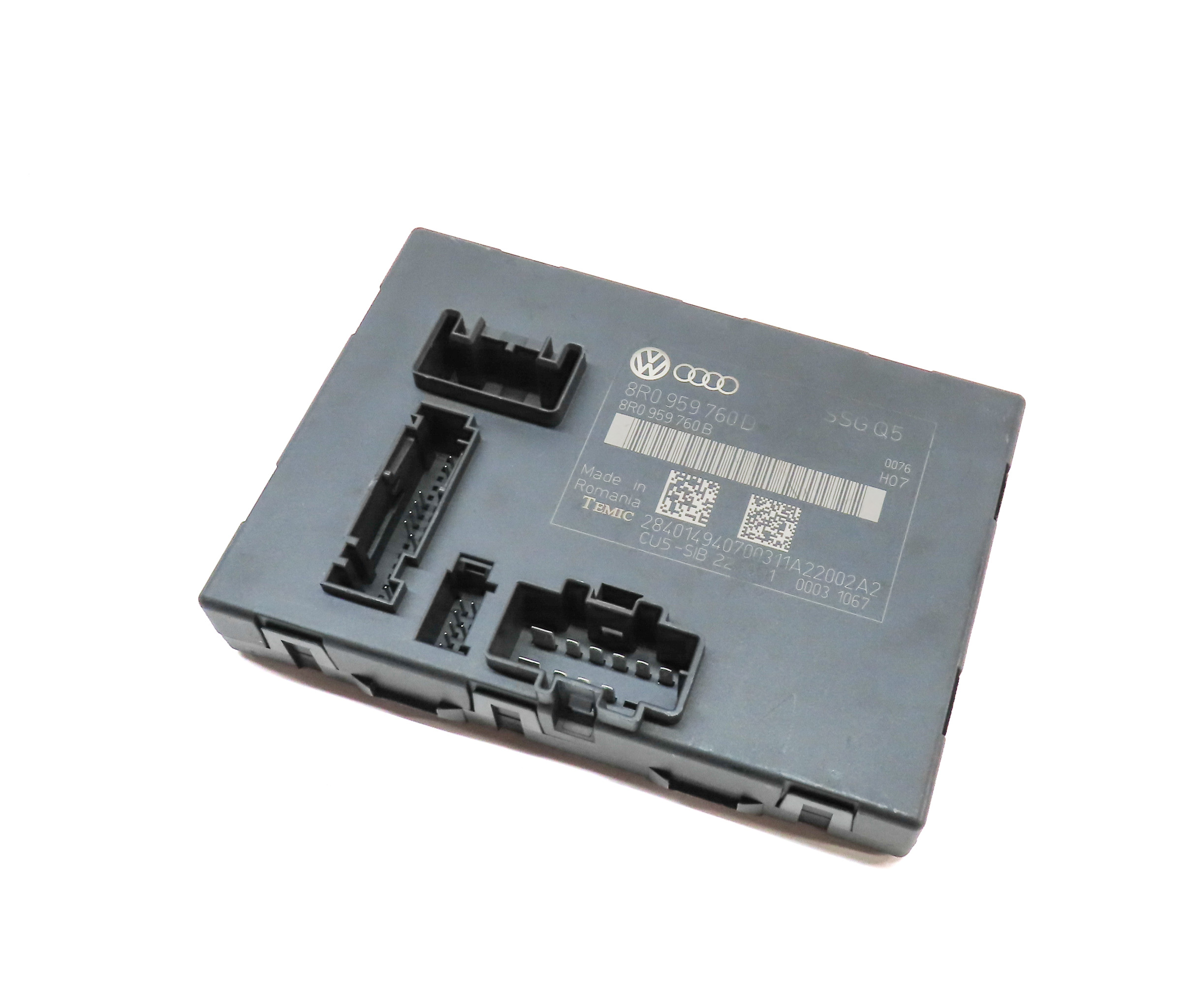 2009-2017 AUDI Q5 (8R) FRONT LEFT DRIVER MEMORY SEAT CONTROL MODULE COMPUTER — exact item pictured